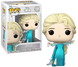 اسباب بازی اکشن فیگور 9 سانتی فانکو پاپ السا مدل Funko POP - Disney 100 - Frozen - Elsa _اسباب بازی اکشن فیگور